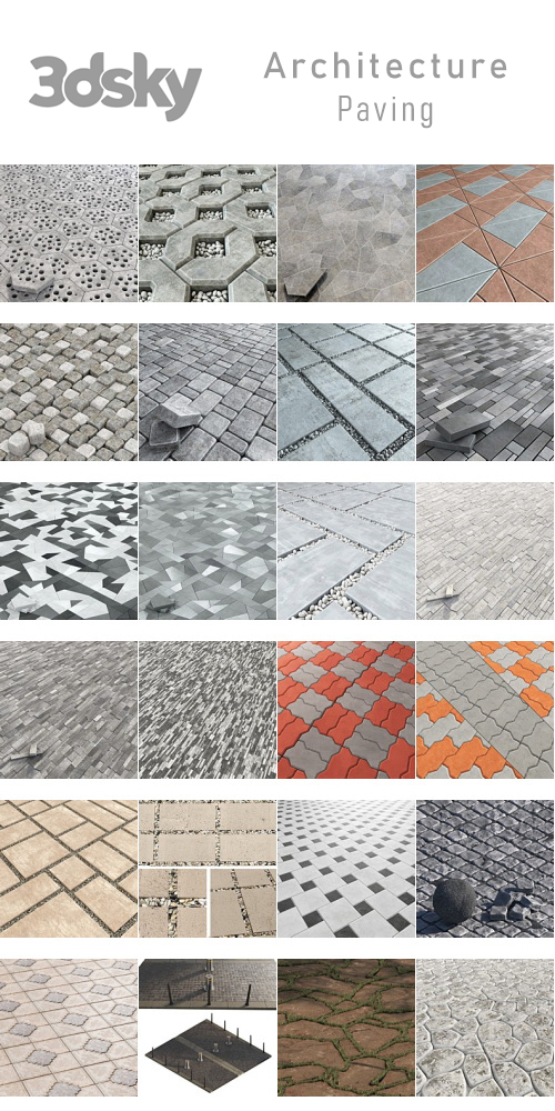 3DSky - Architecture - Paving 3DSky - Architecture - Paving