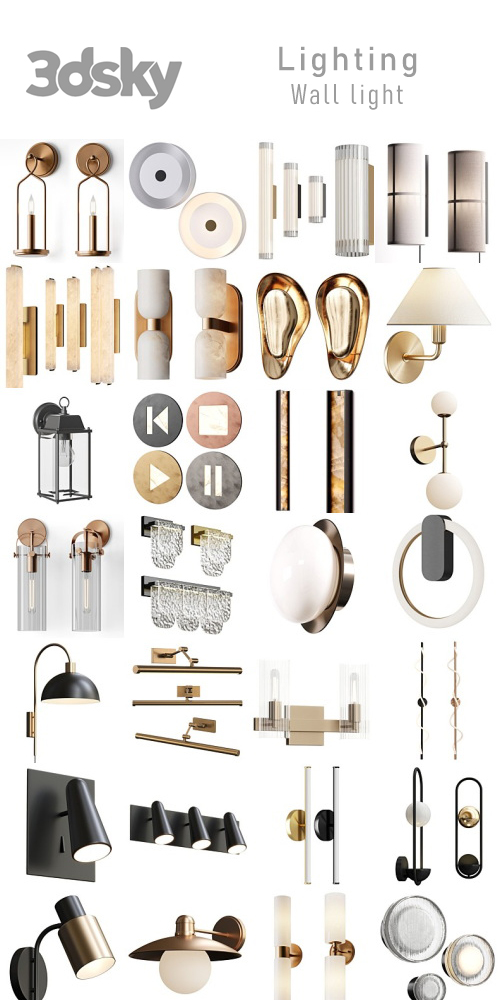 3DSky - Lighting - Wall light Part 4 3DSky - Lighting - Wall light Part 4