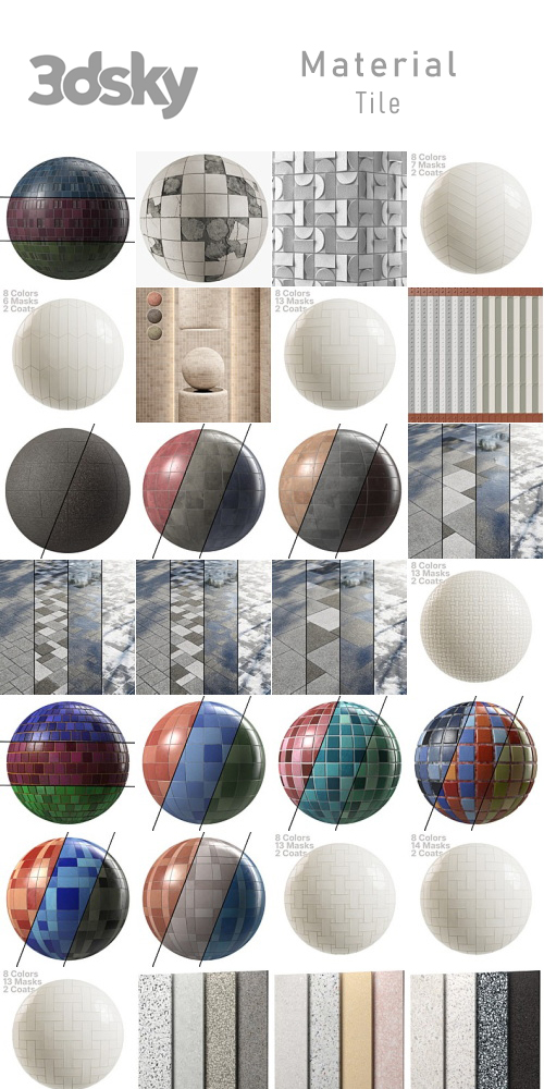 3DSky - Materials - Tile 3DSky - Materials - Tile