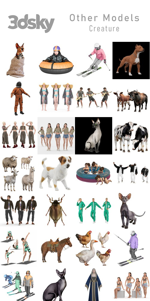 3DSky - Other Models - Creature 3DSky - Other Models - Creature