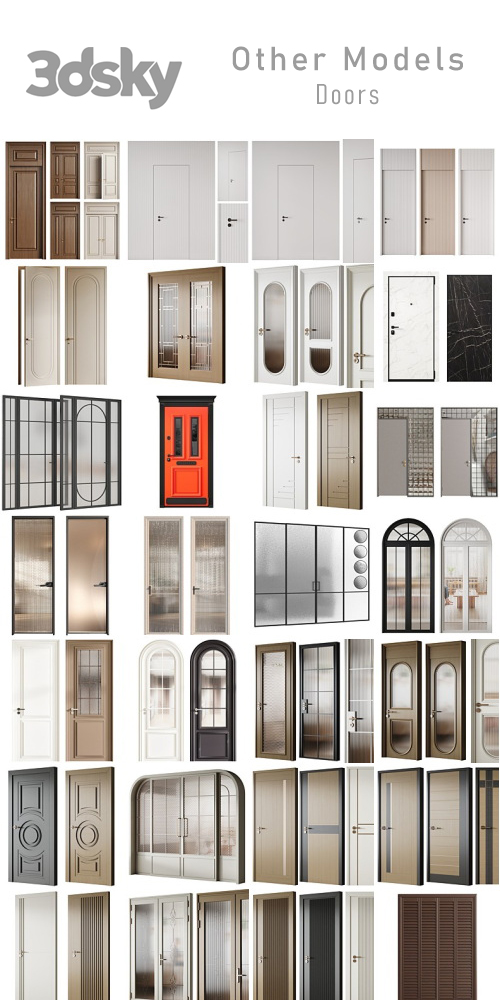 3DSky - Other Models - Doors Part 3 3DSky - Other Models - Doors Part 3