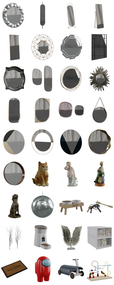 Imeshh - A Huge Blender 3D Model Library