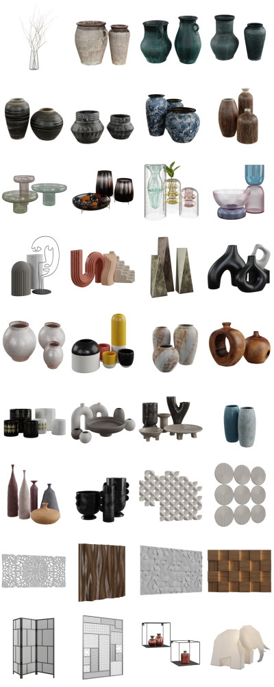 Imeshh - A Huge Blender 3D Model Library