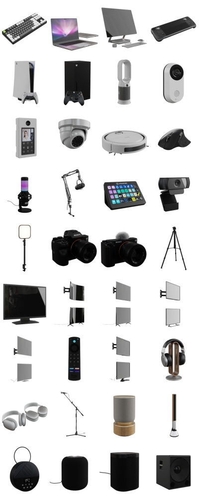 Imeshh - A Huge Blender 3D Model Library