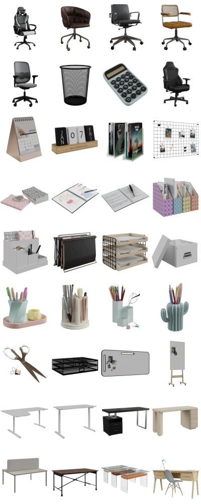 Imeshh - A Huge Blender 3D Model Library