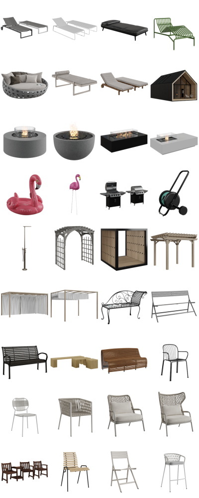 Imeshh - A Huge Blender 3D Model Library