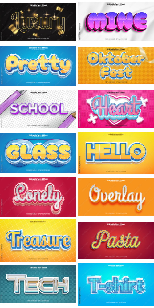 Editable Text Effect In Modern Trend Style 8 500xAI