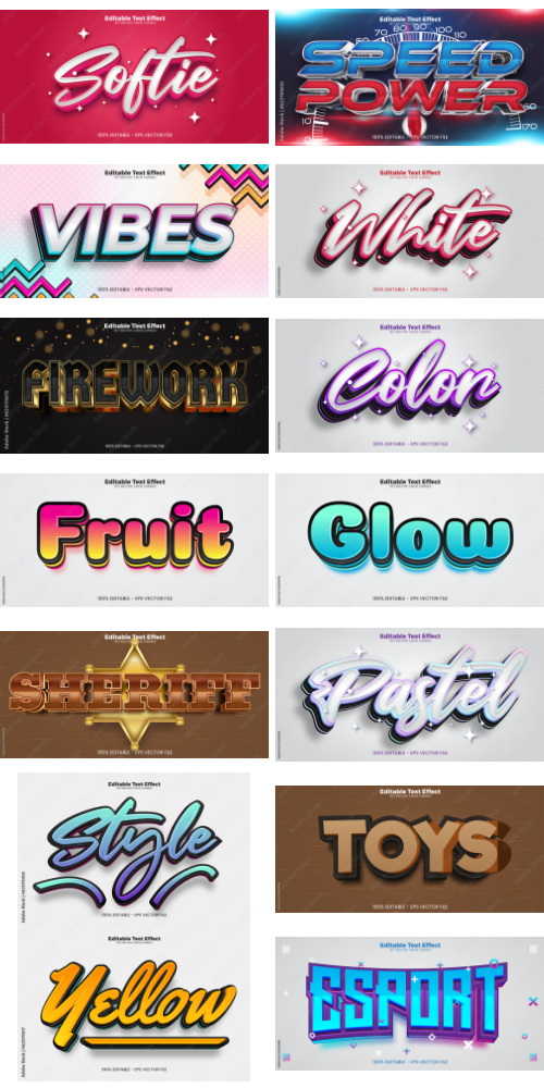 Editable Text Effect In Modern Trend Style 8 500xAI