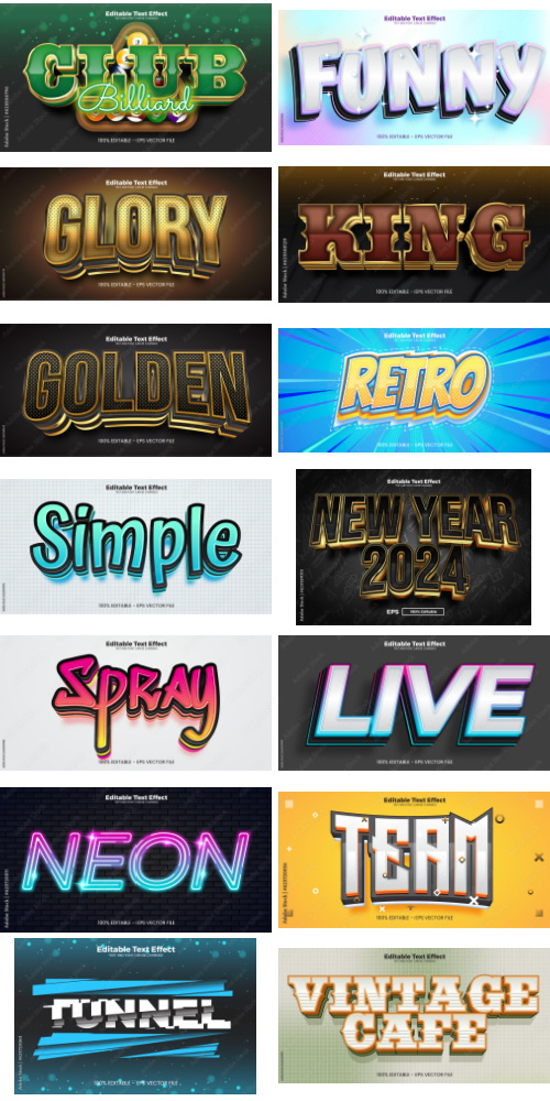 Editable Text Effect In Modern Trend Style 8 500xAI