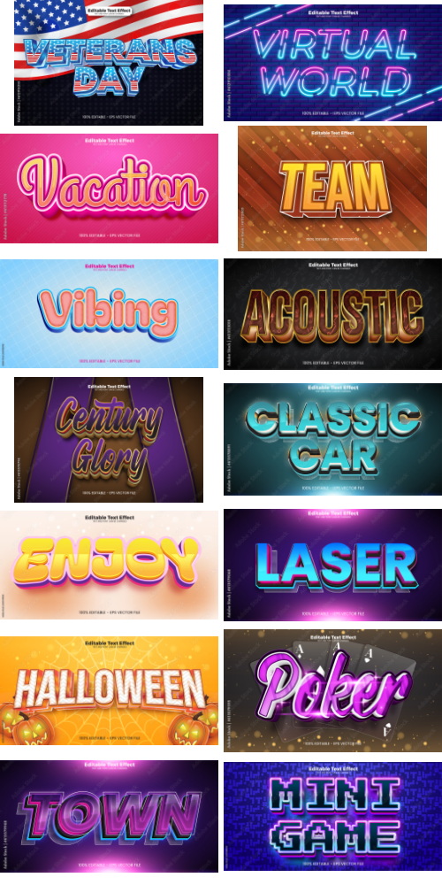 Editable Text Effect In Modern Trend Style 8 500xAI