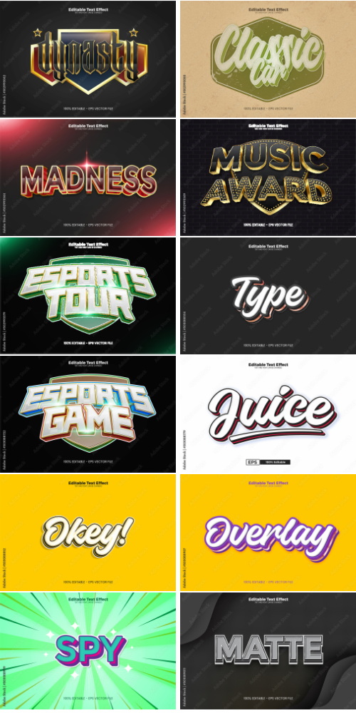 Editable Text Effect In Modern Trend Style 3 500xAI