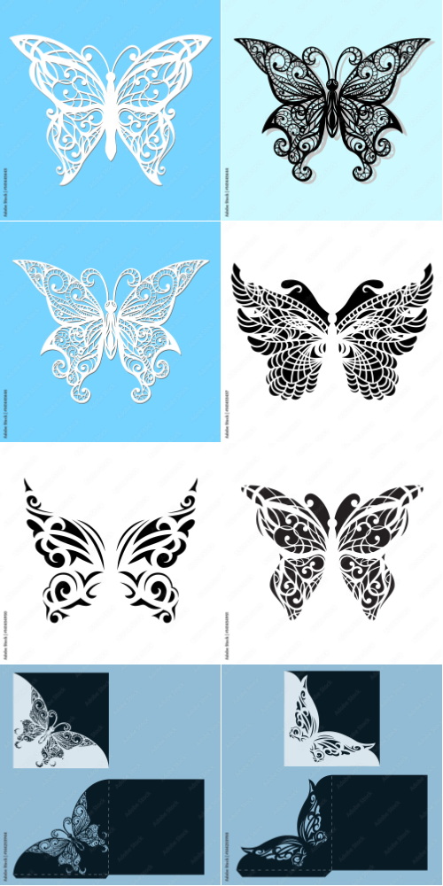 Laser Cutting Vector Cutout 1000xAI Laser Cutting Vector Cutout 1000xAI