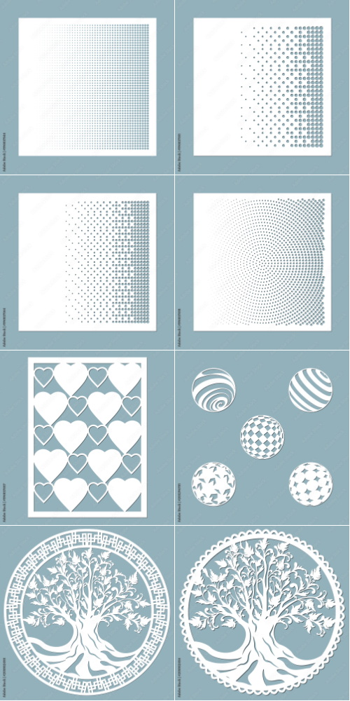 Laser Cutting Vector Cutout 1000xAI Laser Cutting Vector Cutout 1000xAI