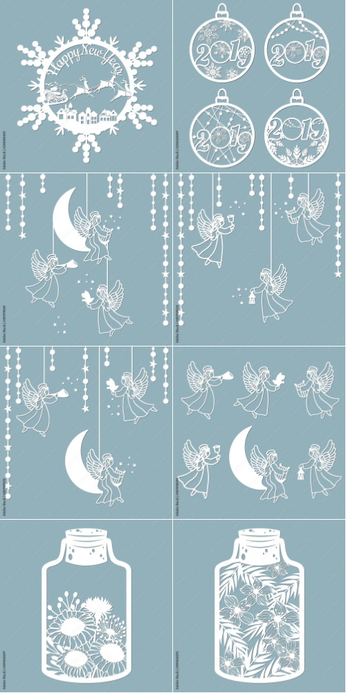 Laser Cutting Vector Cutout 1000xAI Laser Cutting Vector Cutout 1000xAI