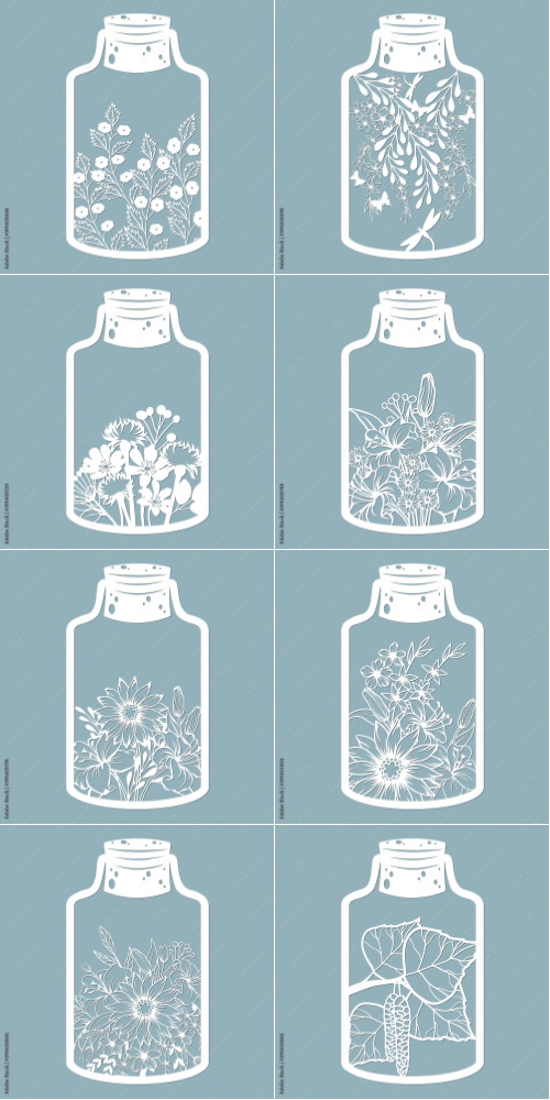 Laser Cutting Vector Cutout 1000xAI Laser Cutting Vector Cutout 1000xAI