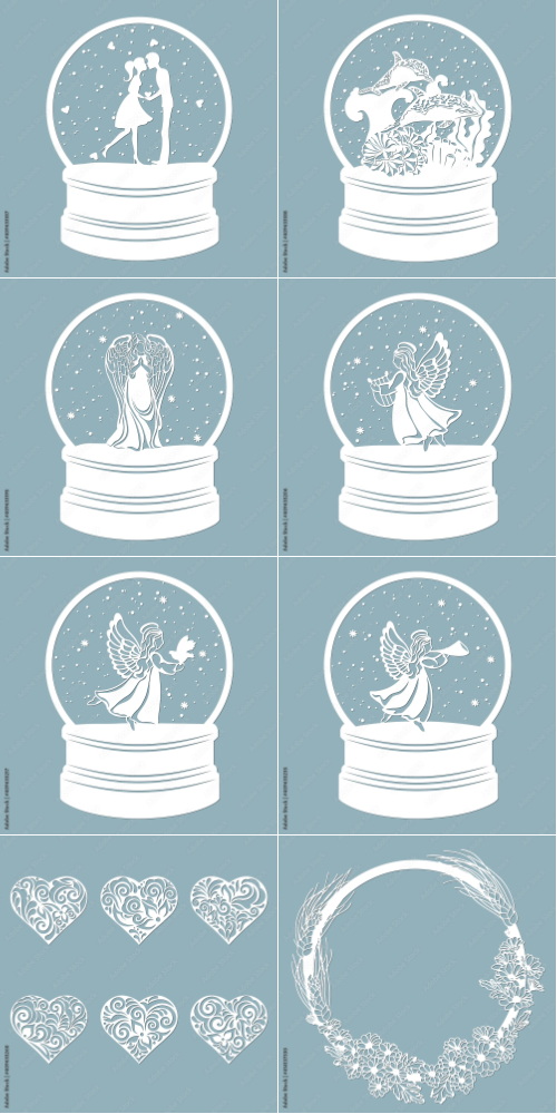 Laser Cutting Vector Cutout 1000xAI Laser Cutting Vector Cutout 1000xAI