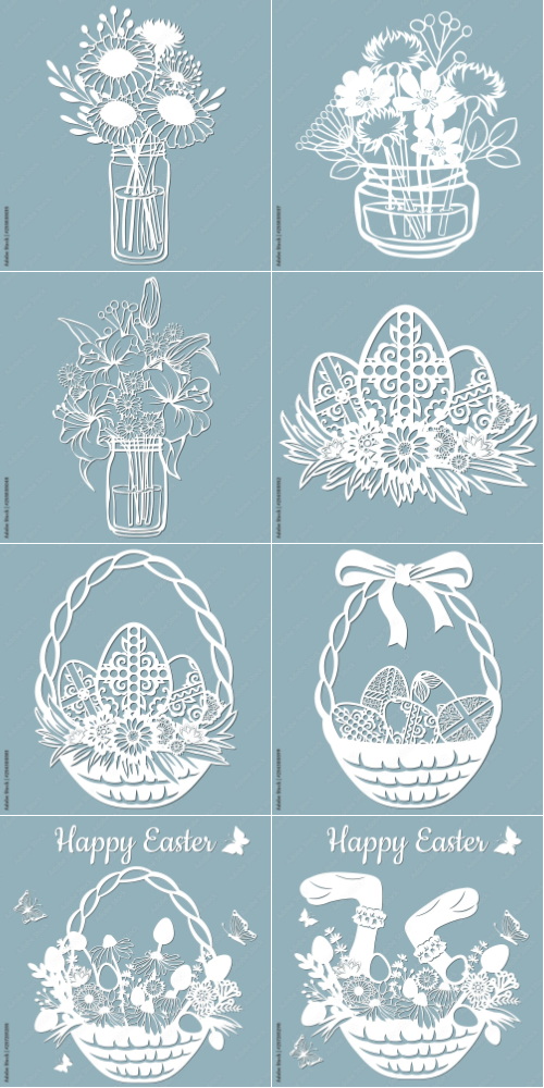 Laser Cutting Vector Cutout 1000xAI Laser Cutting Vector Cutout 1000xAI