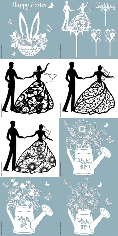Laser Cutting Vector Cutout 1000xAI Laser Cutting Vector Cutout 1000xAI