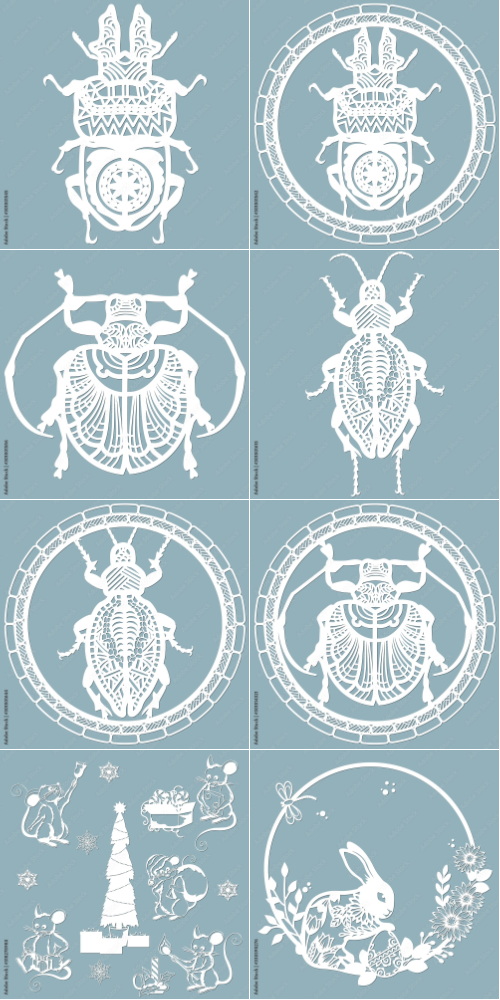 Laser Cutting Vector Cutout 1000xAI Laser Cutting Vector Cutout 1000xAI