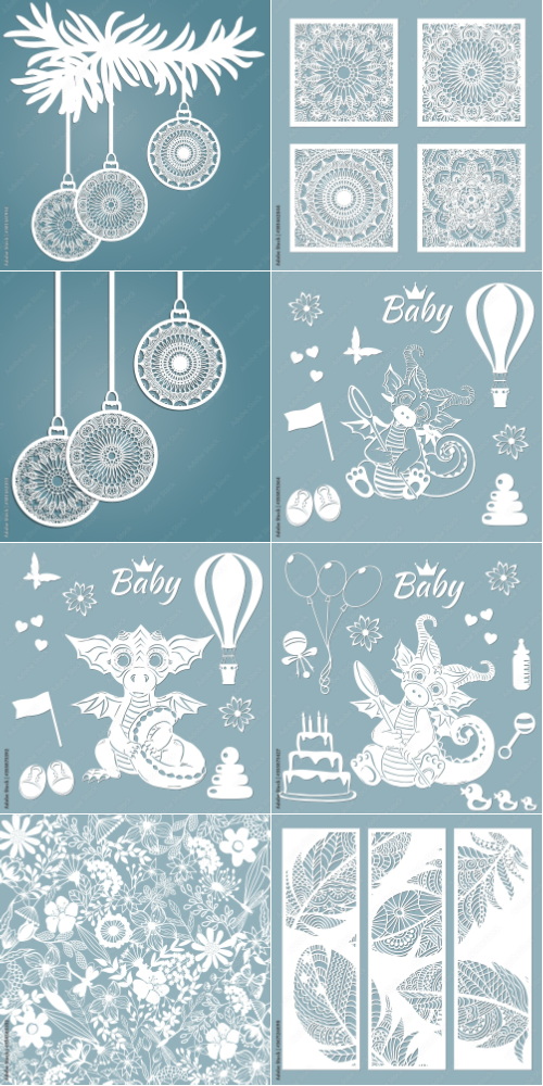 Laser Cutting Vector Cutout 1000xAI Laser Cutting Vector Cutout 1000xAI
