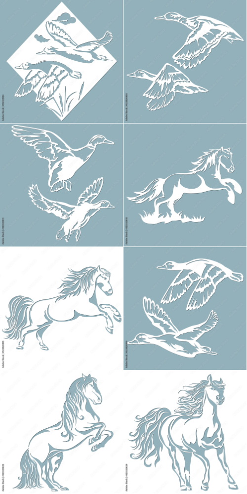 Laser Cutting Vector Cutout 1000xAI Laser Cutting Vector Cutout 1000xAI