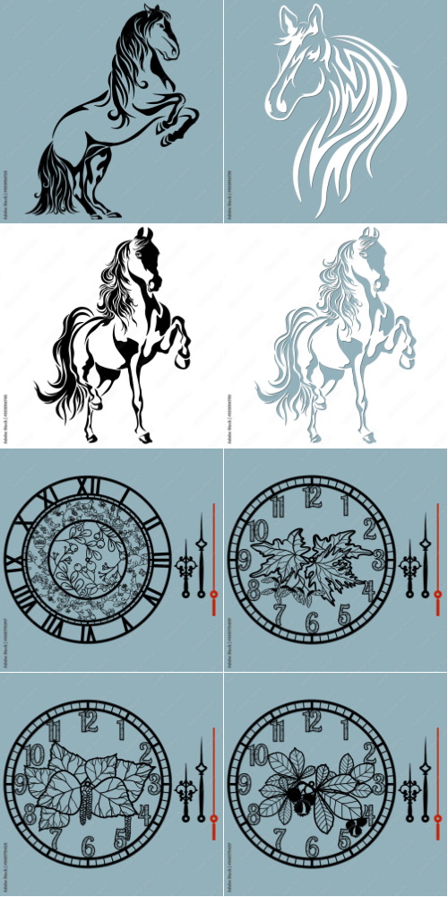 Laser Cutting Vector Cutout 1000xAI Laser Cutting Vector Cutout 1000xAI