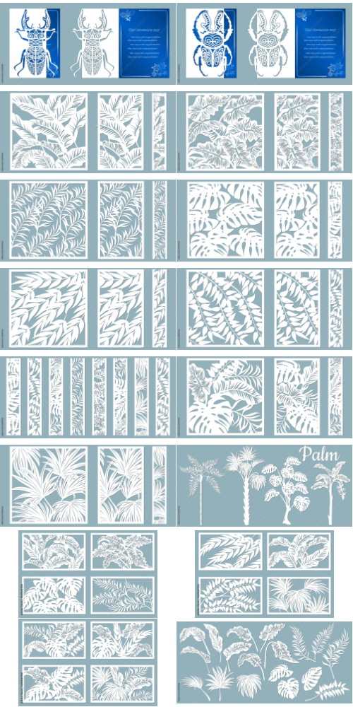 Laser Cutting Vector Cutout 1000xAI Laser Cutting Vector Cutout 1000xAI