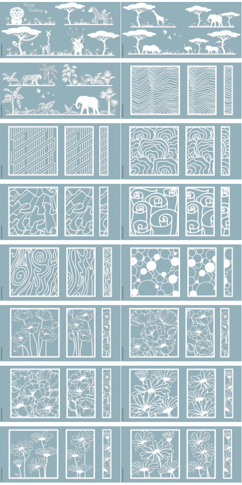 Laser Cutting Vector Cutout 1000xAI