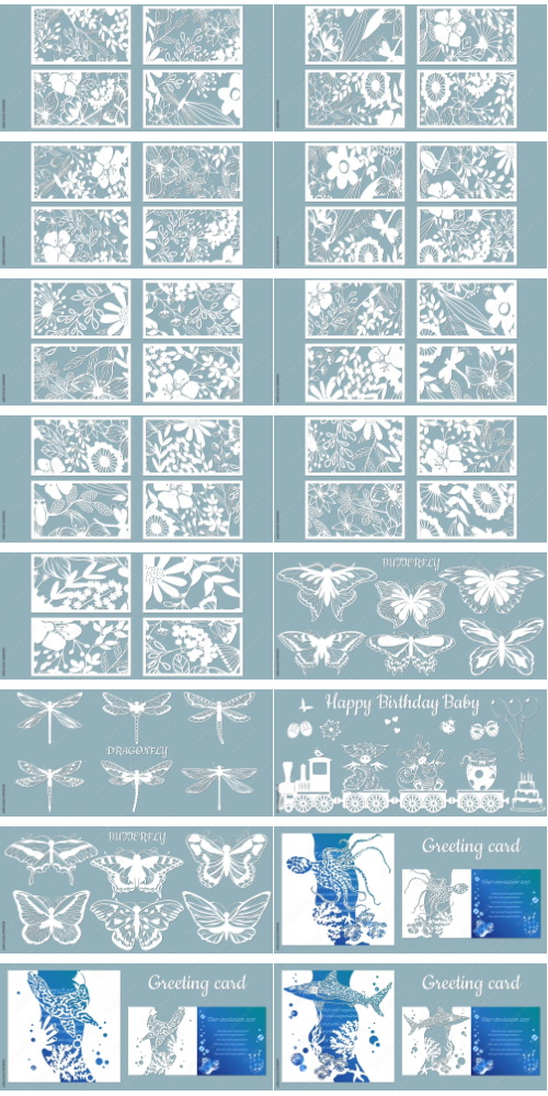 Laser Cutting Vector Cutout 1000xAI Laser Cutting Vector Cutout 1000xAI