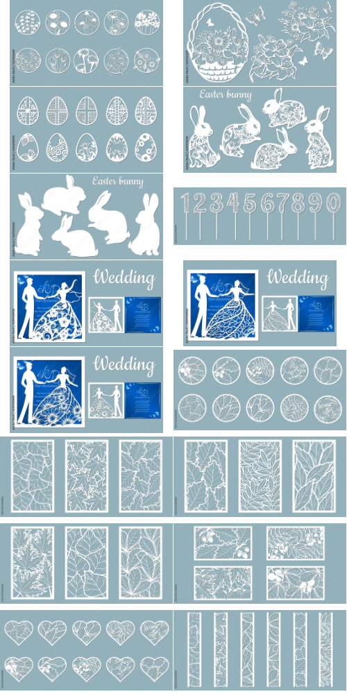 Laser Cutting Vector Cutout 1000xAI Laser Cutting Vector Cutout 1000xAI