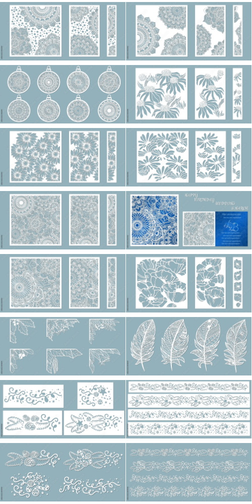 Laser Cutting Vector Cutout 1000xAI Laser Cutting Vector Cutout 1000xAI