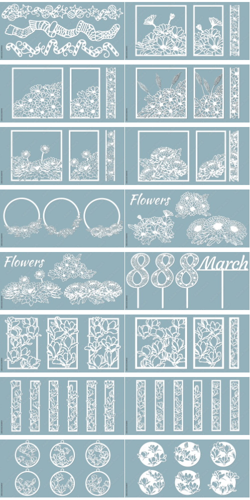 Laser Cutting Vector Cutout 1000xAI Laser Cutting Vector Cutout 1000xAI