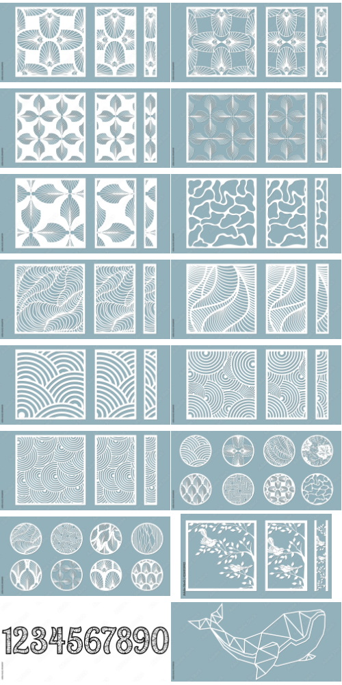 Laser Cutting Vector Cutout 1000xAI Laser Cutting Vector Cutout 1000xAI