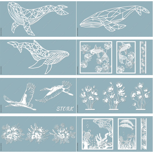 Laser Cutting Vector Cutout 1000xAI Laser Cutting Vector Cutout 1000xAI