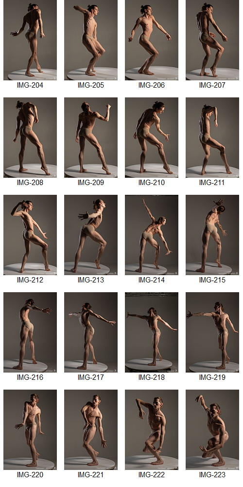 Artstation - 1700+ Complex Male Dancer Poses