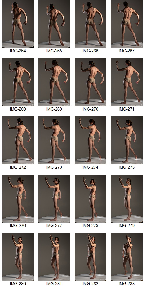 Artstation - 1700+ Complex Male Dancer Poses