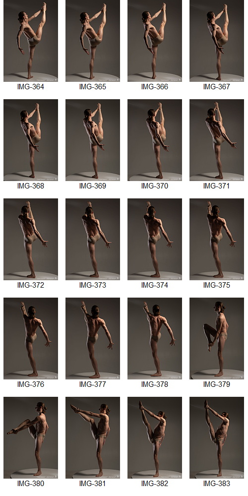 Artstation - 1700+ Complex Male Dancer Poses