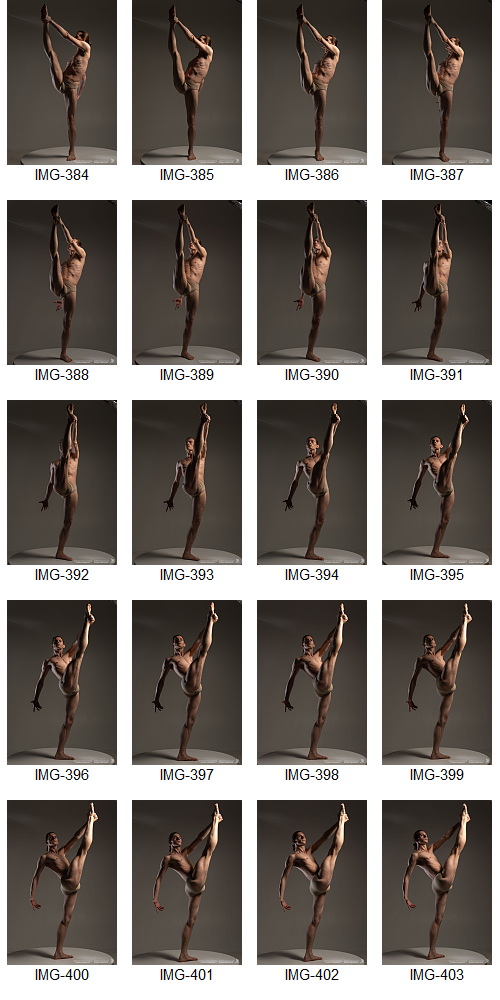 Artstation - 1700+ Complex Male Dancer Poses