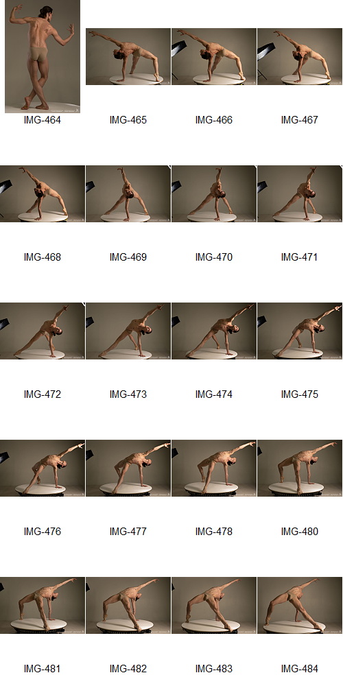 Artstation - 1700+ Complex Male Dancer Poses
