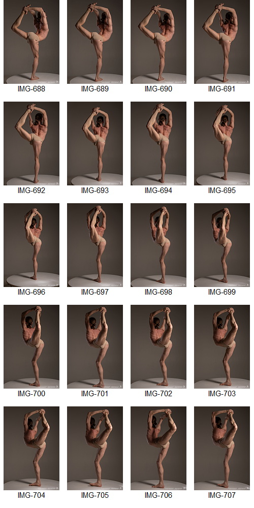 Artstation - 1700+ Complex Male Dancer Poses