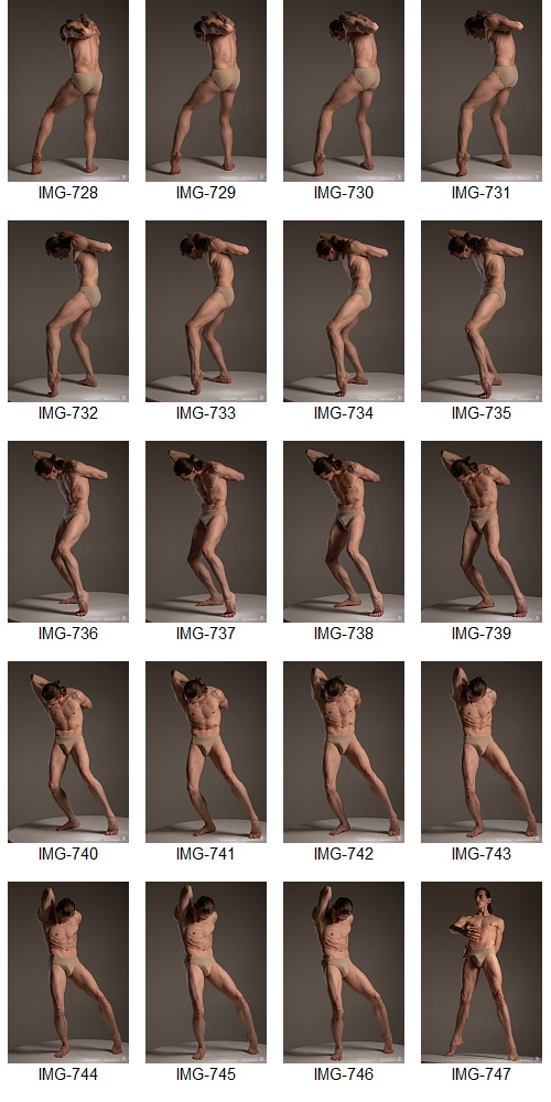 Artstation - 1700+ Complex Male Dancer Poses