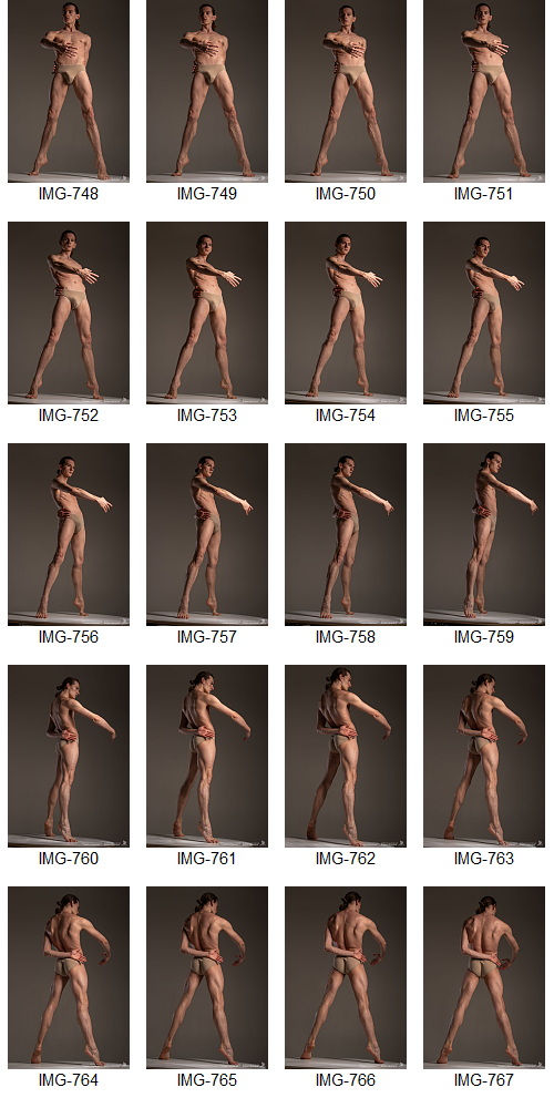 Artstation - 1700+ Complex Male Dancer Poses