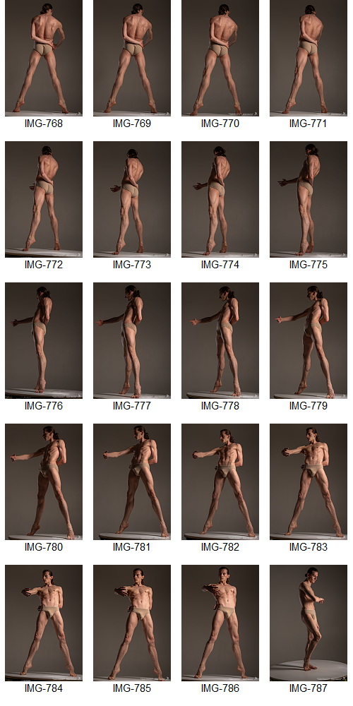 Artstation - 1700+ Complex Male Dancer Poses
