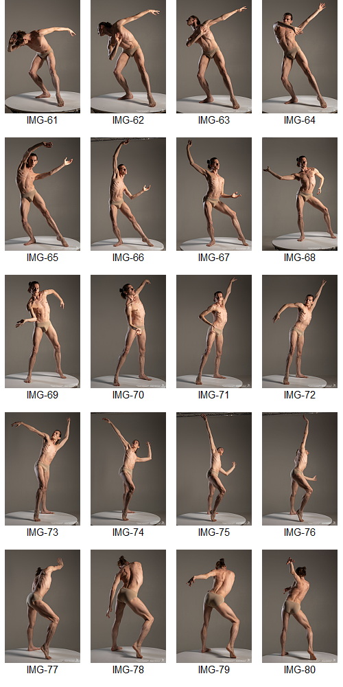 Artstation - 1700+ Complex Male Dancer Poses