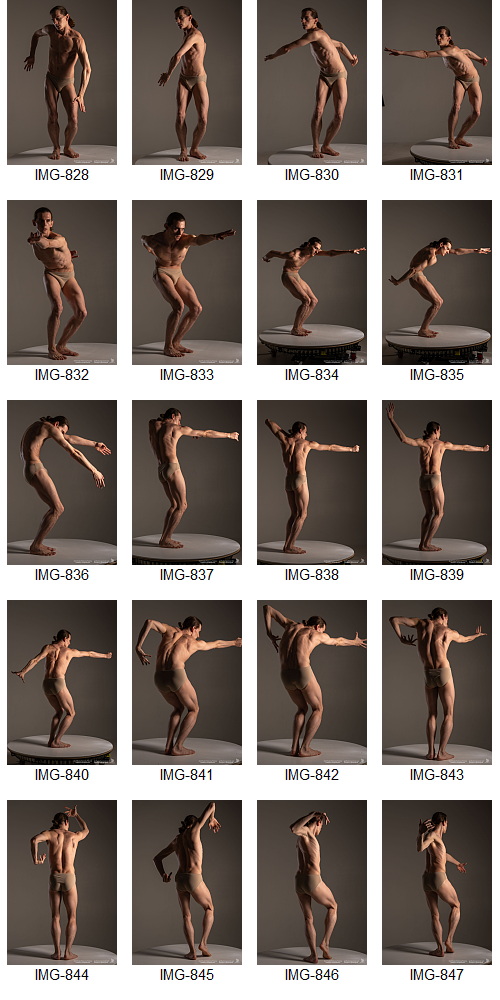 Artstation - 1700+ Complex Male Dancer Poses