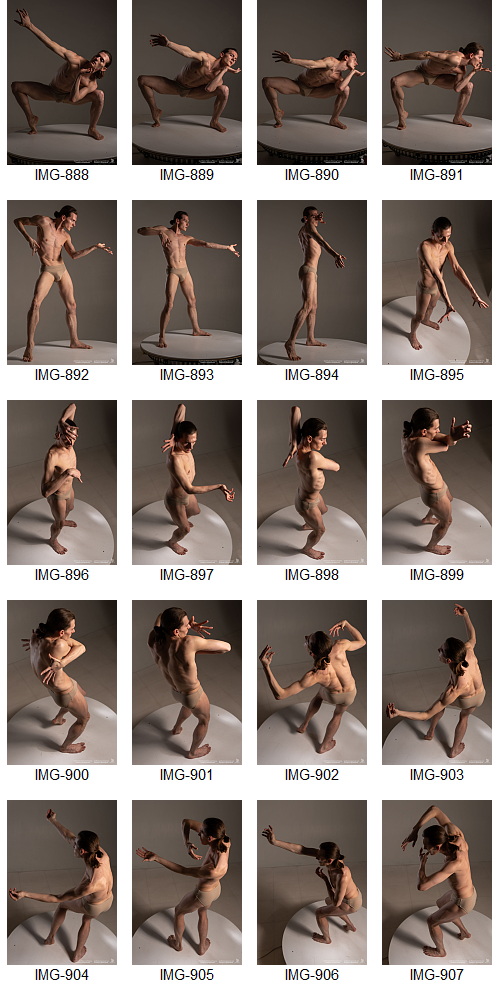 Artstation - 1700+ Complex Male Dancer Poses