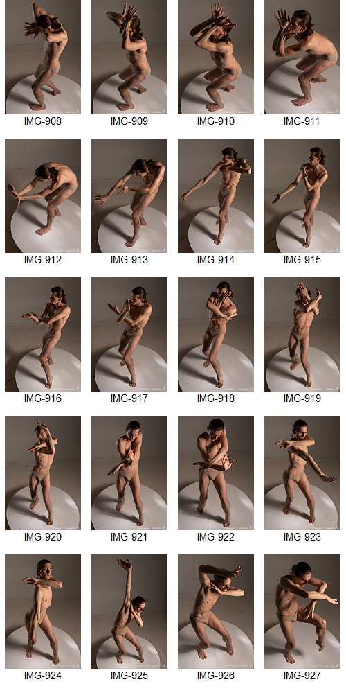 Artstation - 1700+ Complex Male Dancer Poses