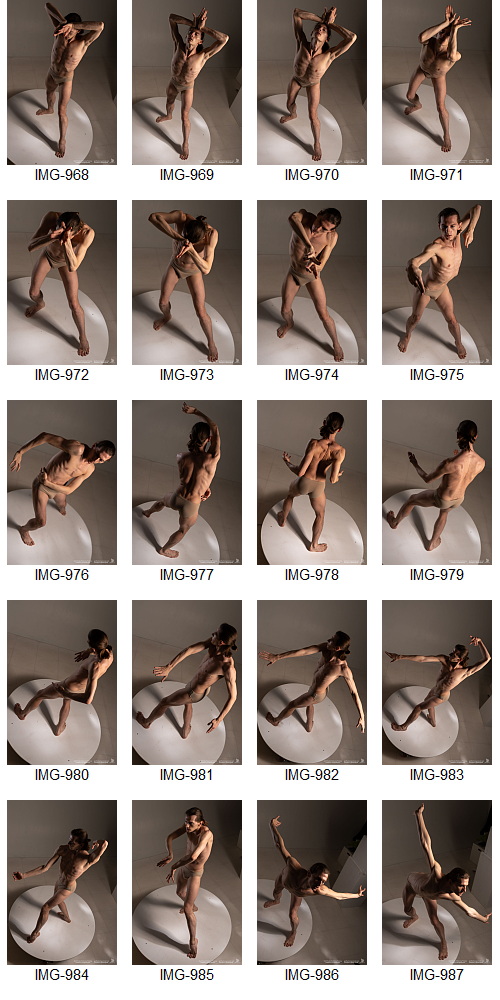 Artstation - 1700+ Complex Male Dancer Poses