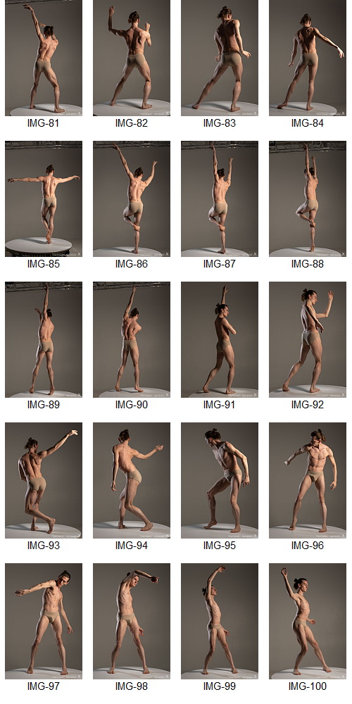 Artstation - 1700+ Complex Male Dancer Poses