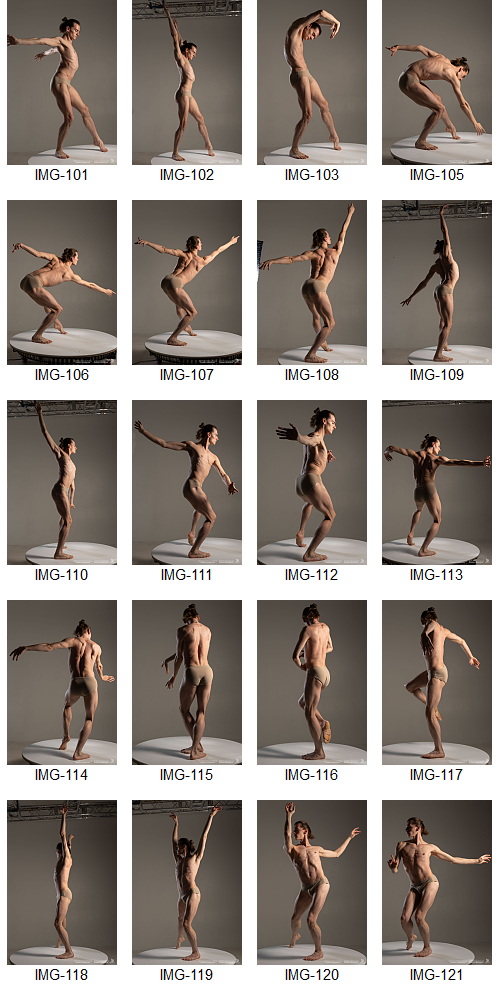 Artstation - 1700+ Complex Male Dancer Poses